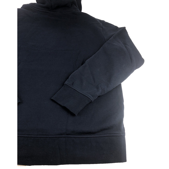 Reebok Men's Hoodie Large Graphic Vector Logo Blue Red Pullover Kangaroo Pocket - Picture 10 of 10